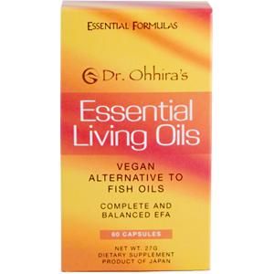 Essential Living Oils (60 capsules) Dr. Ohhira's
